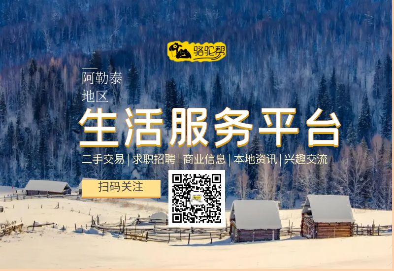 **阿勒泰地区人都在用的本地生活服务平台，重磅上线！**-骆驼帮